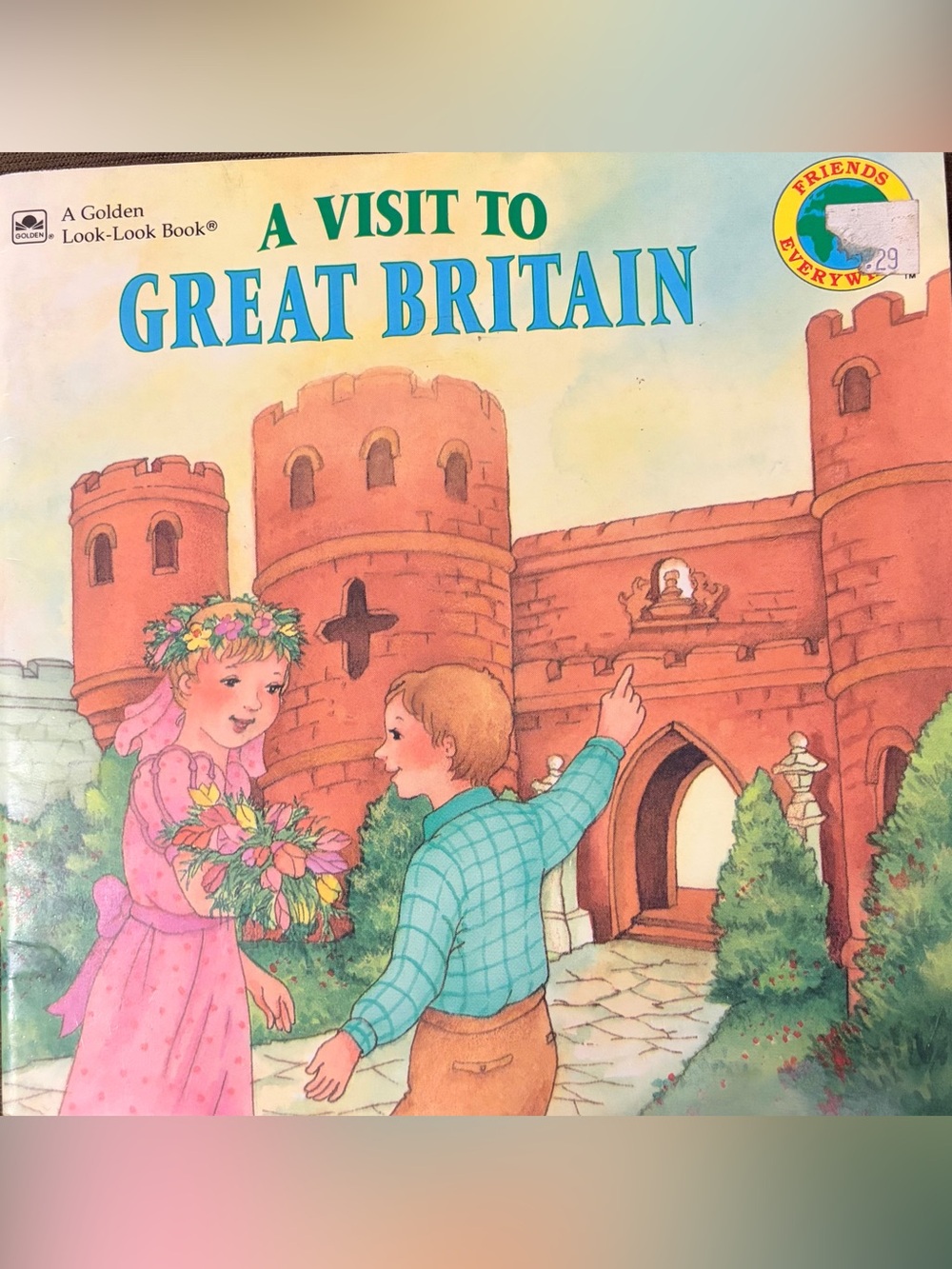 Golden Book Look Look Book: "A Visit To Great Britain" 1991